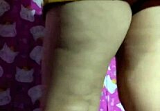 they pound my big latina ass hard with 20cm dildo mini skirt