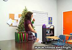 Sadie Holmes Craves Nerd Cock in Holiday Fuck Frenzy