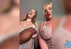 angel & savannah bond share troy's huge bbc 🍆😍