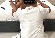 roommate, you dream of having sex with me? come fuck my wet pussy in the bathroom now!