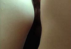 mature wife strips lingerie teases small tits pussy in homemade euro couple sex