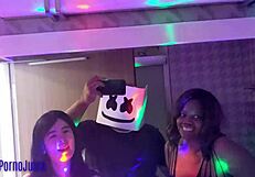 wealthy african couple bangs tight pussy chinese nanny babysitter sex play