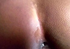 Nigerian babe bent over fucked doggystyle in airport garage