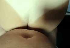 Cuckold Watches Wife Karina Stuffed with Massive Cumshot from Lucas