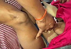 Indian bhabhi blackmails virgin boy for hardcore home fuck with creampie and hairy pussy gaping