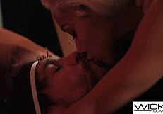 Blonde Model Rips Lingerie for Deepthroat Doggystyle Photoshoot