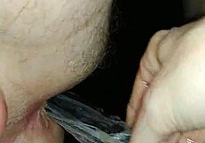 she straps on and pounds him into pegging heaven femdom bliss