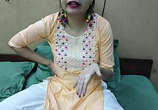 My indian stepmom seduces her young stepson in steamy hindi audio encounter