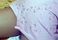 En bata me mete la verga en la boquita... ups te corriste dentro after i ride him hard outdoors!