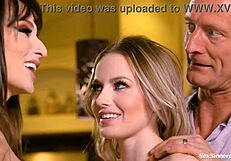 I'm Gonna Fuck You Deep with My Big Strapon Just Like He Does Milf Petite Blonde