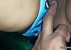 My heart pounds watching that sexy indian bhabhi get fucked hard in her skimpy panties