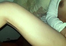 Petite Latina University Friend Ass Fingered to Orgasm Cumshot