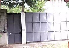 I watched Monika Fox chat wildly with a passerby on the street