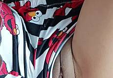 close up on my pierced nipples as 10 inch toy stretches her wet pussy part 1