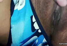 My heart pounds watching that sexy indian bhabhi get fucked hard in her skimpy panties