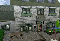 Public bar threesome in sims4 game