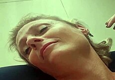 Alineflavio's steamy couple session ends in cum covered orgasms for blonde milf