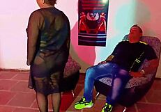 Mature Mexican Granny Prostitute Bar Fuck Saggy Boobs Cumshot