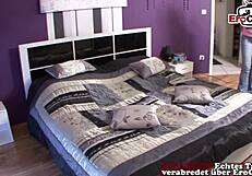 german housewife caught on hidden cam masturbating in bedroom
