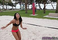 Petite Latina Craves Thick Facial Cumshot