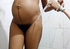 hey pregnant stepmom's HUGE milky tits drip as she begs you to PISS in her mouth during DIRTY interview
