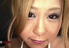 Kinky Japanese babe Yuno Shirasu shares intense group fun with oral play