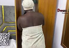 big fat ass worships throbbing black dick with chubby lust