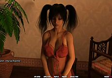 Rough blowjob game in Desert Stalker porn episode 1 with deepthroat action