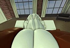 Roblox babes threesome with huge cocks for followers