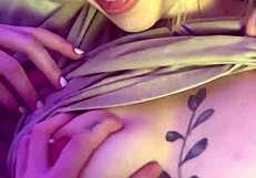 super soaked blonde bodybuilder pussy breeding creampie