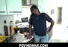 Mystique Rips Clothes Invites Son-in-Law Bedroom Fuck POV