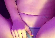 super soaked blonde bodybuilder pussy breeding creampie