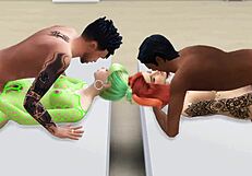 Guys Hire Two Sims 4 Characters for Game Play