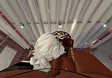 Roblox babes threesome with huge cocks for followers