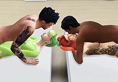 Guys Hire Two Sims 4 Characters for Game Play
