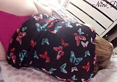 Wife's Huge Ass Surprises Me Riding Cock in Bed