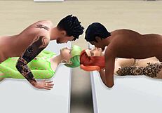 Guys Hire Two Sims 4 Characters for Game Play