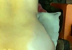 damn girlfriend your ass bent over taking my cock doggystyle feels amazing