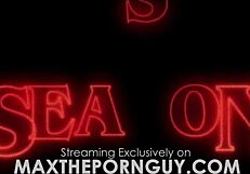 big black cock destroys roxxxie blackhart's tits and ass in sloppy interracial blowjob