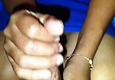 new secretary must jerk and suck boss cock first teasing handjob