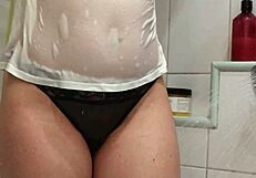 i couldn't resist filming depraved stepmom riding thick cock wildly