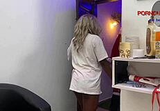 santas big dick gift arrives early for the curvy ebony wife next door