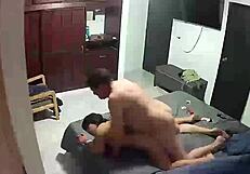 Gym hookup with old man turns into raw sugar daddy fuck