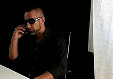 shower quickie with bound blonde choking on monster cock before group doggy cum?