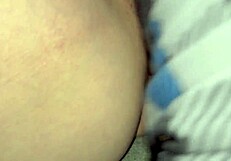 step daddy's monster cock stretches petite pussy too far in rough ride?