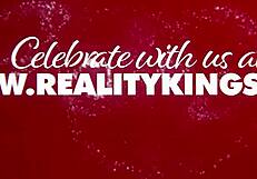 Indica Flower Naughty Christmas Unwraps Big Tits Doggystyle Cowgirl Fun