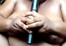 my black shaved pussy gets creampied hard