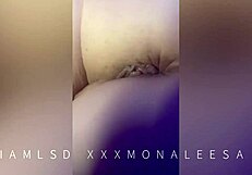 Roommate gives sloppiest toppy ever and takes massive BBC creampie ecstasy!