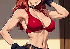 Anime babes wrestle in wedgie fights with hilarious bloopers and fails!