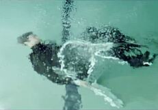 emo goths share kisses in pantyhose to disclosure magnets ft lorde